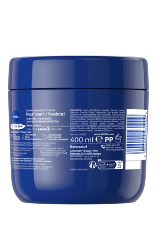 Crema corporal Nutritiva Nivea - Piel de seca a muy seca - 400 ml
