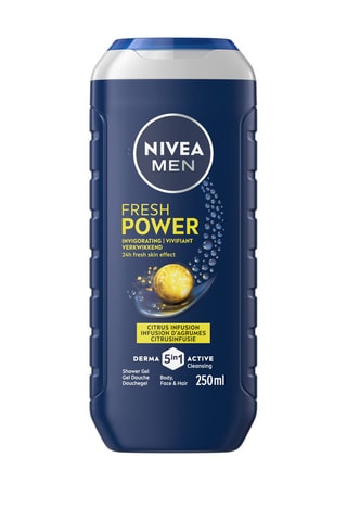 Gel de ducha Nivea Men Fresh Power - 250 ml