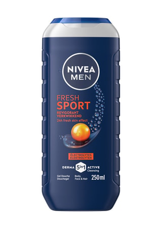 Gel de ducha Sport Fresh Effect relitalizante Serma Active 5 en 1 Nivea Men - 250 ml