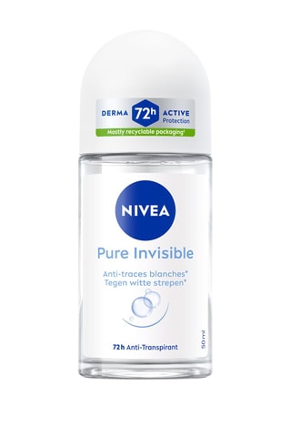3 déodorants bille anti-traces blanches Pure Invisible - 3 x 50 ml