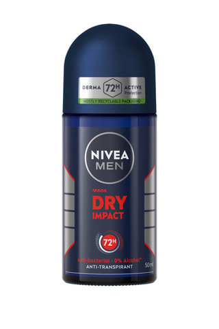3 déodorants bille homme anti-transpirant Dry Impact - 3 x 50 ml