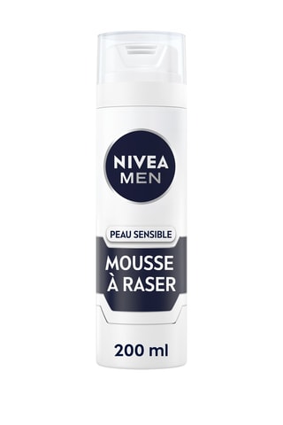 2 x 200 ml - Mousse à raser - Peaux sensibles