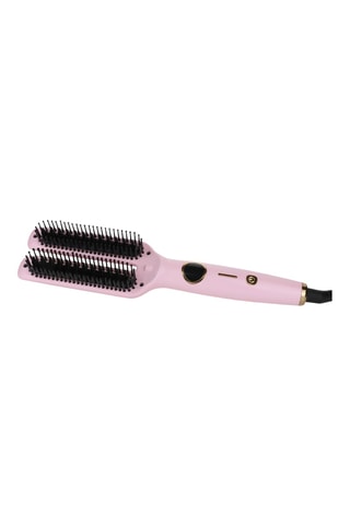 Double brosse lissante
