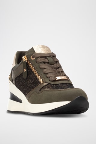 Wedge Sneakers - Kaki