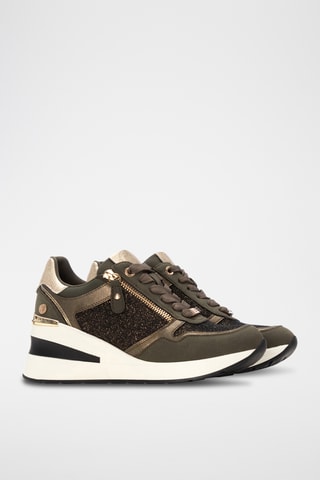 Wedge Sneakers - Kaki