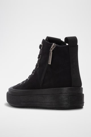 Hoge Platform Sneakers - Zwart