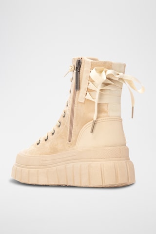 Platform Enkellaarzen - Beige