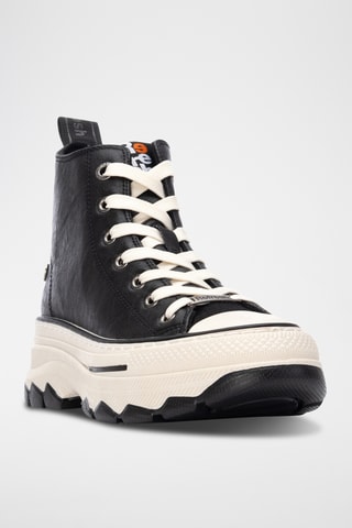 Hoge Platform Sneakers - Zwart