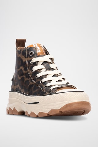Hoge Sneakers - Bruin