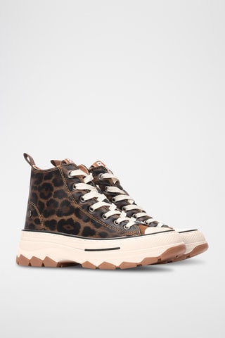 Hoge Sneakers - Bruin