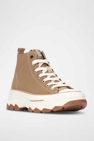 Hoge Sneakers - Taupe