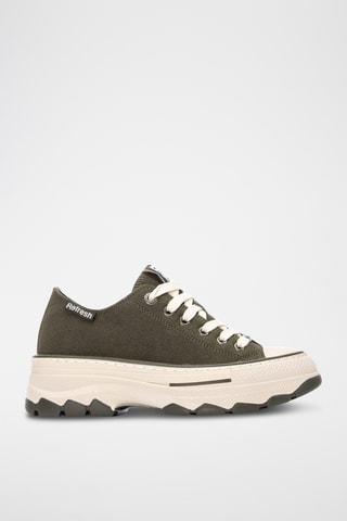 Platform Sneakers - Kaki