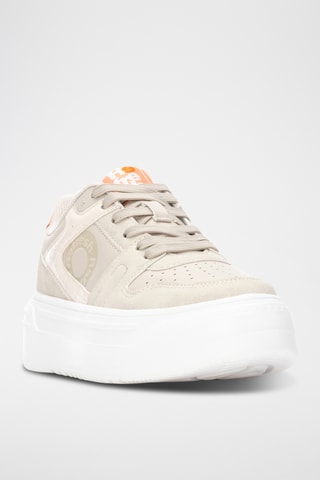 Platform Sneakers - Beige