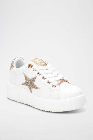 Platform Sneakers - Wit