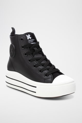 Hoge Platform Sneakers - Zwart