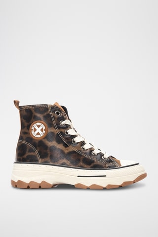 Hoge Sneakers - Bruin