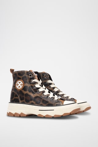 Hoge Sneakers - Bruin