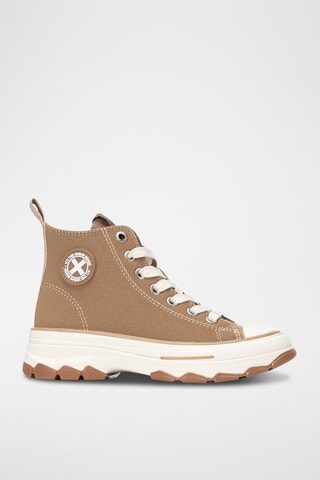 Hoge Sneakers - Taupe