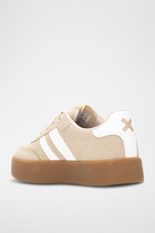 Platform Sneakers - Beige