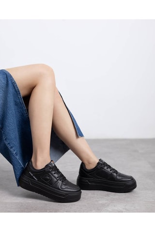Platform Sneakers - Zwart