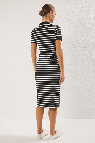 Robe polo - Noir