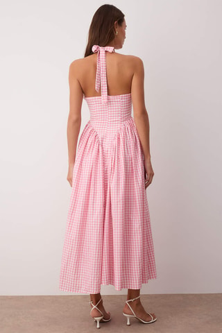Robe midi - Rose