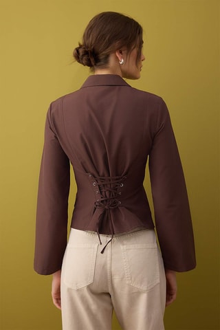 Chemisier - Marron