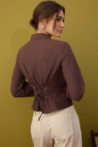 Chemisier - Marron