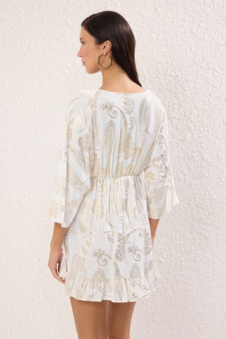 Robe de plage - Écru