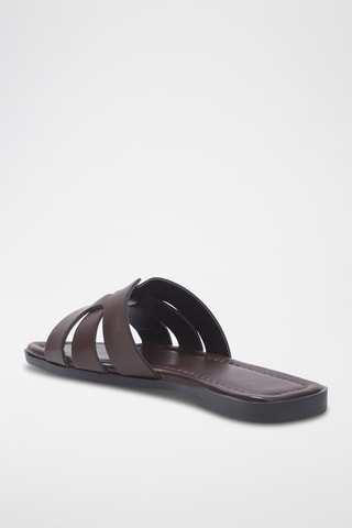 Mules - Marron foncé