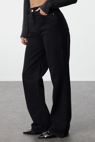 Jean wide legs - Noir