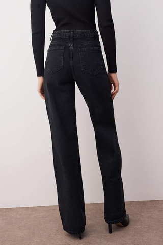 Jean wide legs - Noir