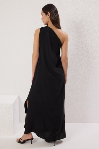 Robe asymétrique - Noir