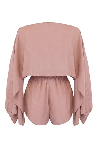 Blouse et short de plage - Gris