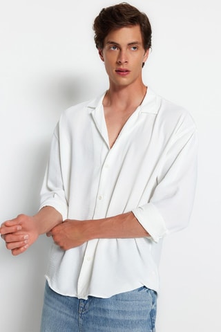 Chemise oversize - Blanc