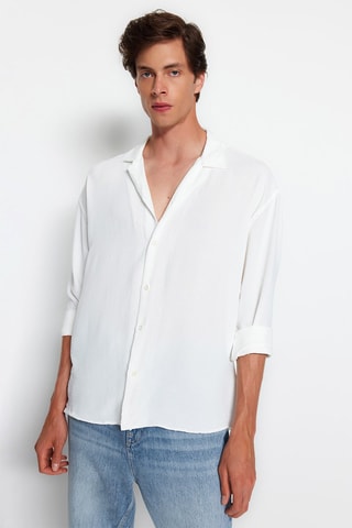 Chemise oversize - Blanc