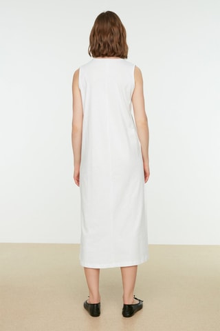 Robe longue - Blanc