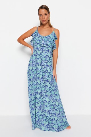 Robe longue - Vert