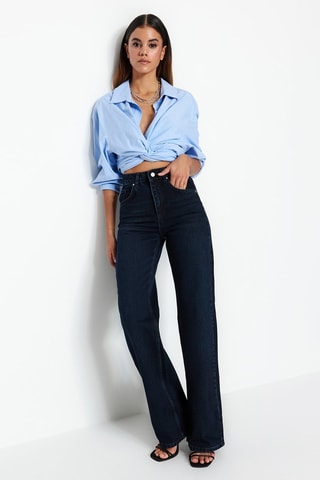 Jean wide legs - Bleu