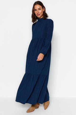 Robe longue - Bleu marine