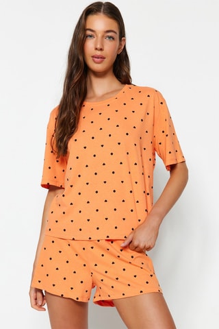 Pyjama - Noir et orange