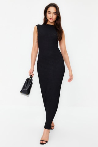 Robe fourreau - Noir