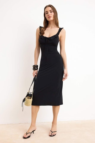 Robe droite - Noir