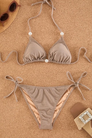 Maillot 2 pièces - Gris