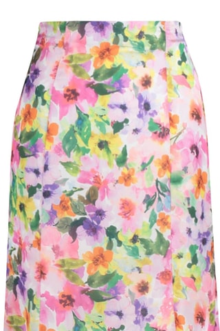 Jupe midi - Multicolore