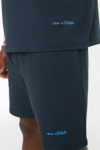 T-shirt et bermuda - Bleu