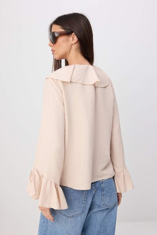Blouse - Beige