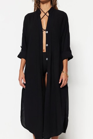Robe de plage - Noir