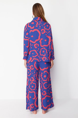 Chemisier et pantalon - Bleu