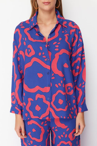 Chemisier et pantalon - Bleu
